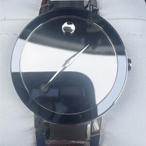 Movado Silver Watch